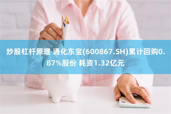 炒股杠杆原理 通化东宝(600867.SH)累计回购0.87%股份 耗资1.32亿元